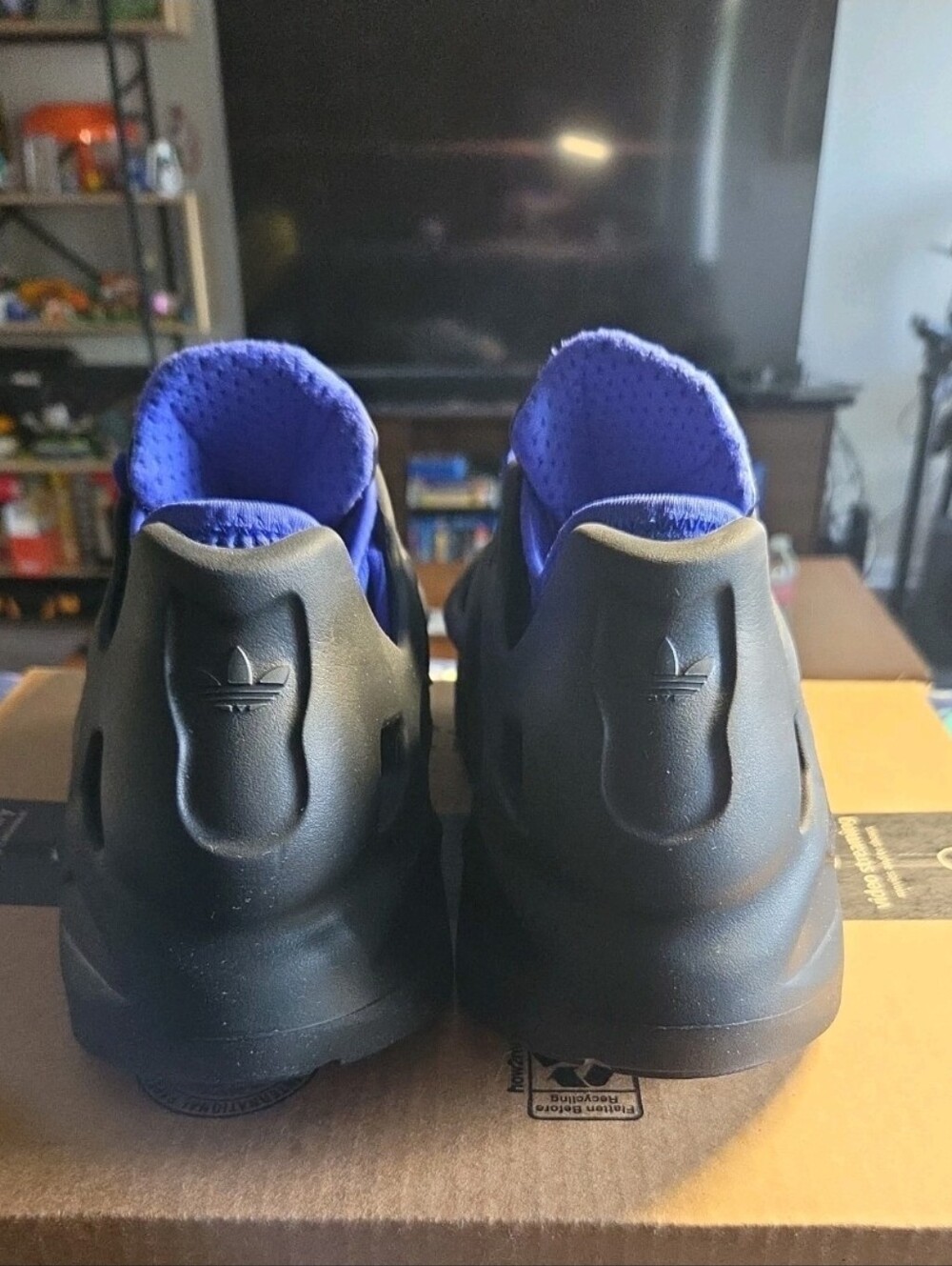 Adidas Originals Shoes Men Size 11 AdiFom Climacool Blue Core Black No Box - Picture 5 of 10